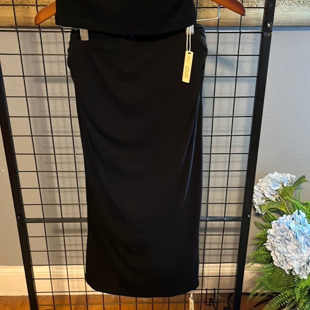 - OGL tan NWT Skirt with Ruched Detail. Skirt only